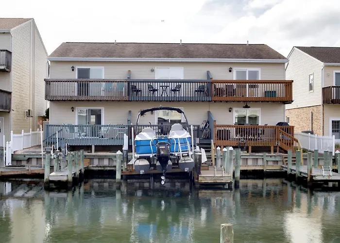 Harbor-View Balcony, Walk To Beach: Ocean City Gem